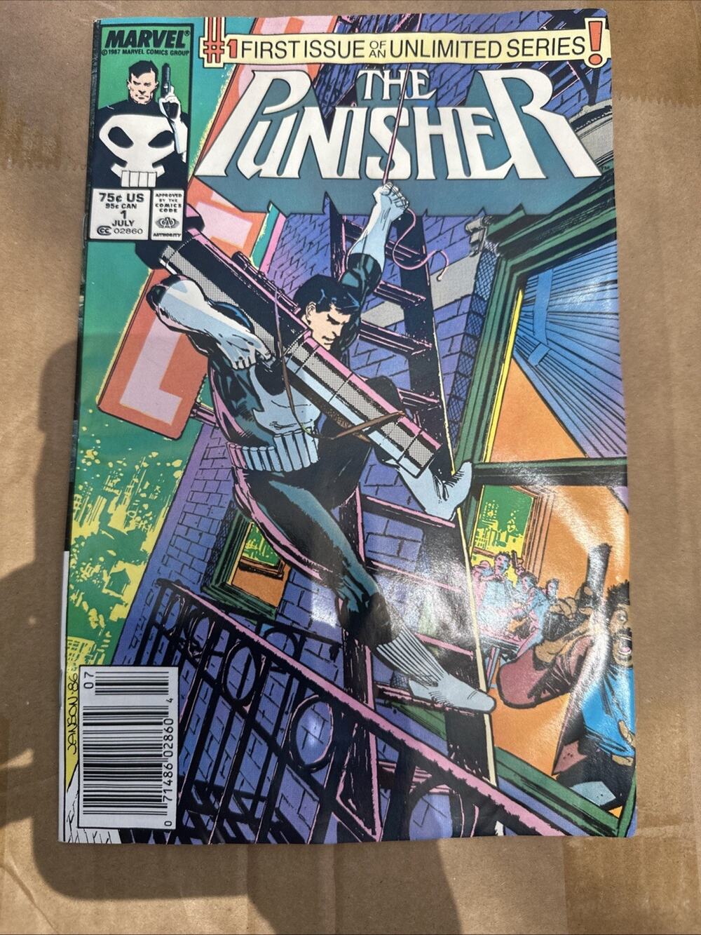 Marvel Comics the Punisher First Issue #1 (1987)